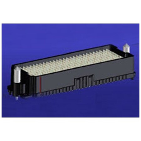 Molex Board Connector, 143 Contact(S), 11 Row(S), Male, Straight, 0.079 Inch Pitch, Solder Terminal,  458302211